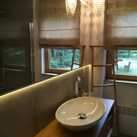 Deluxe Holiday Zdrojowa: Alpine Villa with Jacuzzi in Tuchola Forest Osowek Exterior photo
