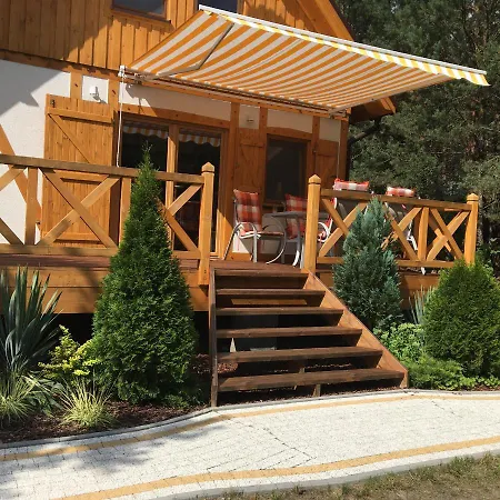 Deluxe Holiday Zdrojowa: Alpine Villa with Jacuzzi in Tuchola Forest Osowek Exterior photo